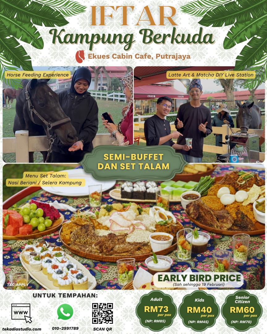 Ekues Cabin Cafe Iftar Menu Package 1