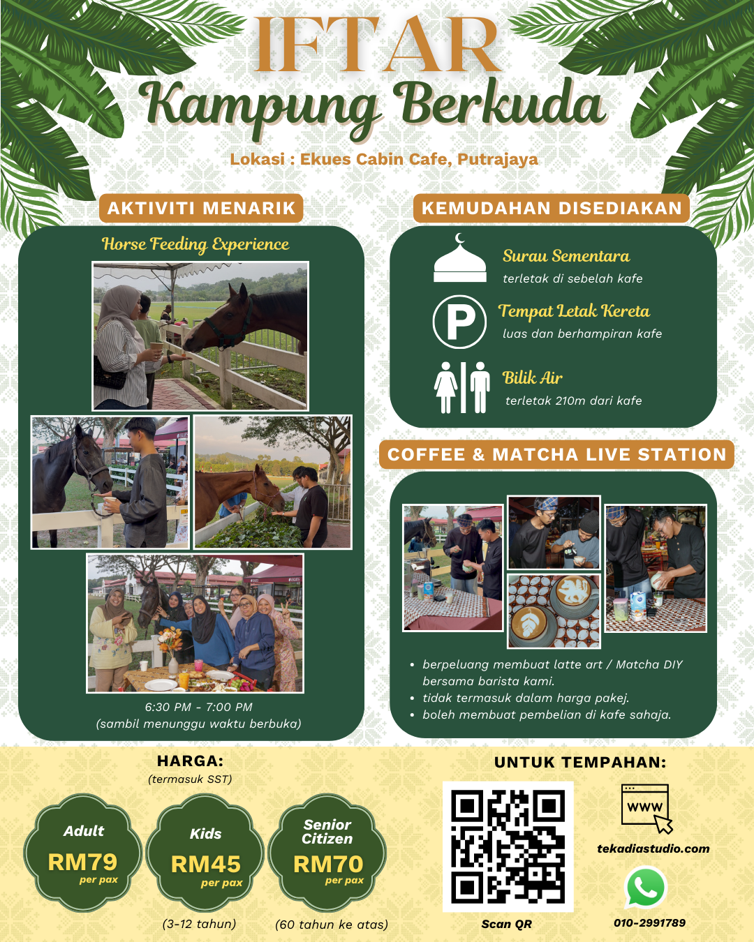 Ekues Cabin Cafe Iftar Menu Package 3